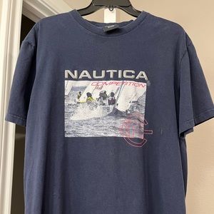 Navy Blue Nautica Competition Tee